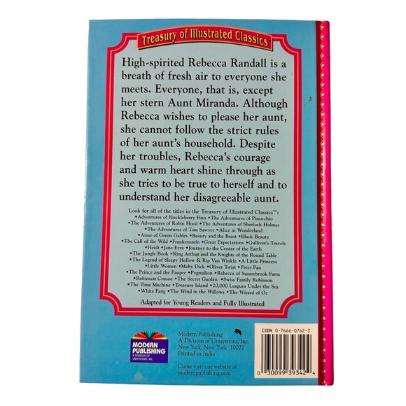 Rebecca of Sunnybrook Farm by Kate Douglass Wiggin Largeprint Hardcover - Picture 2 of 5